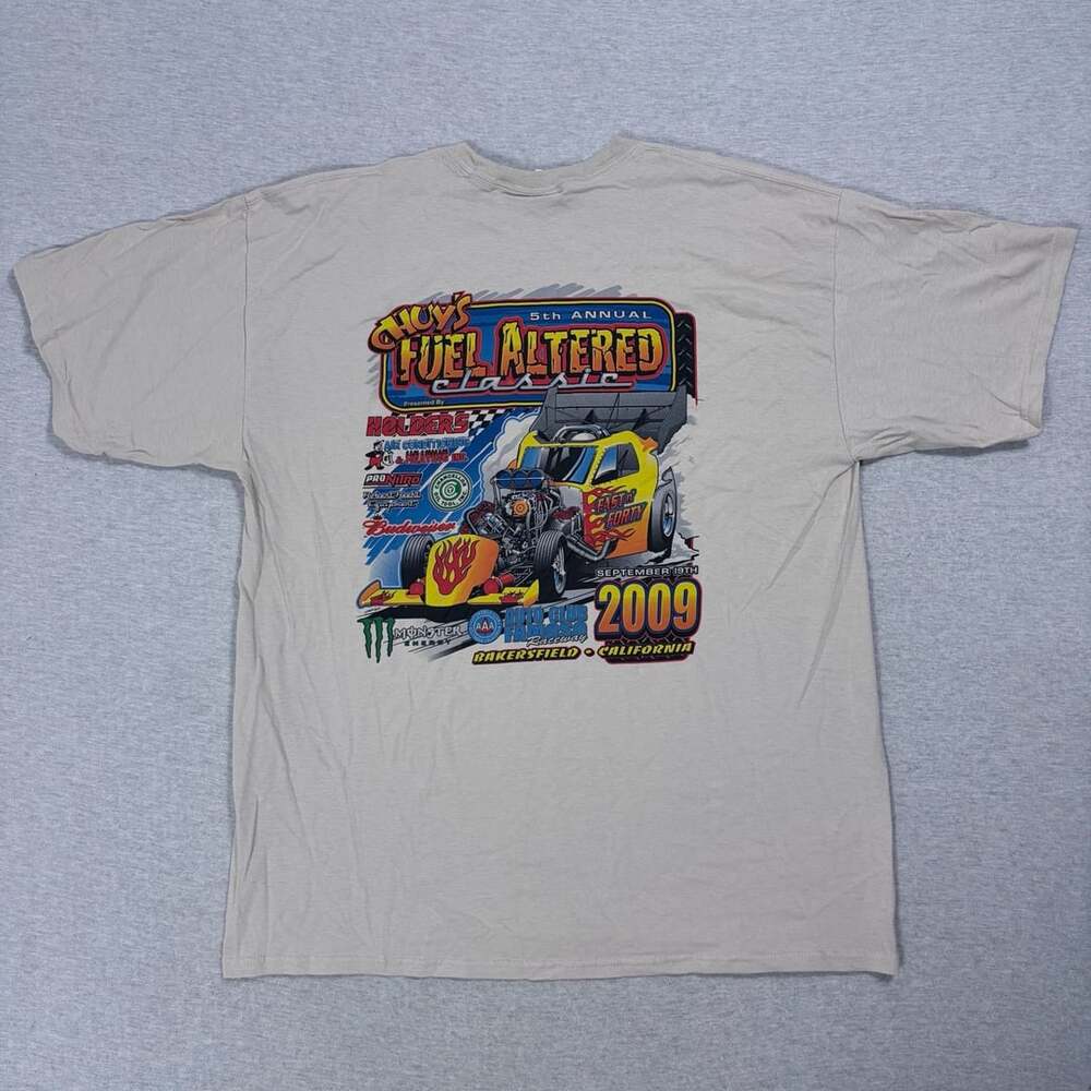 Gildan Chuy's Fuel Altered Classic 2009 T-Shirt Size XL Vintage Racing